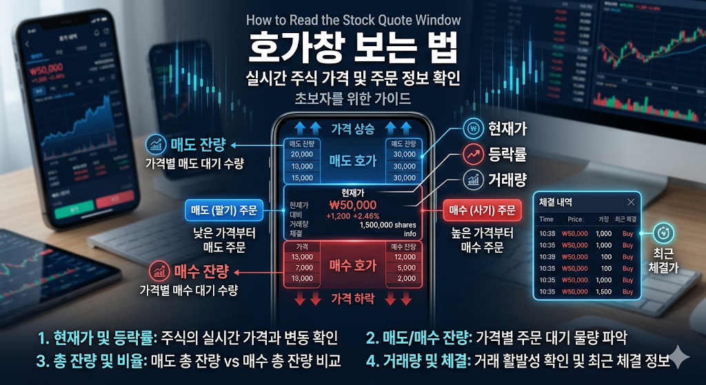 주식 호가창 보는 법