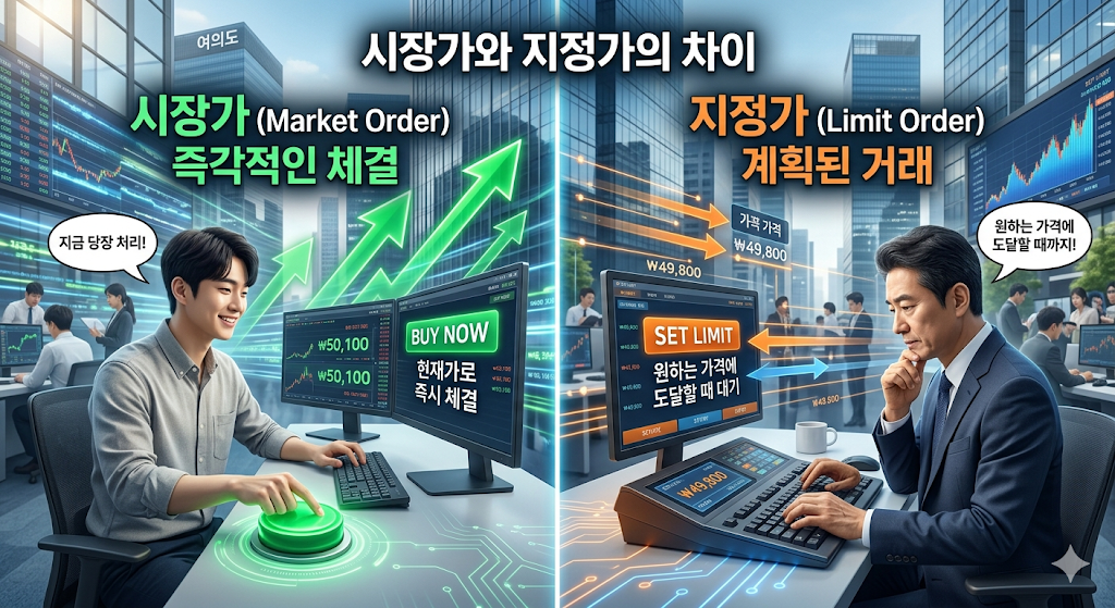 시장가와 지정가