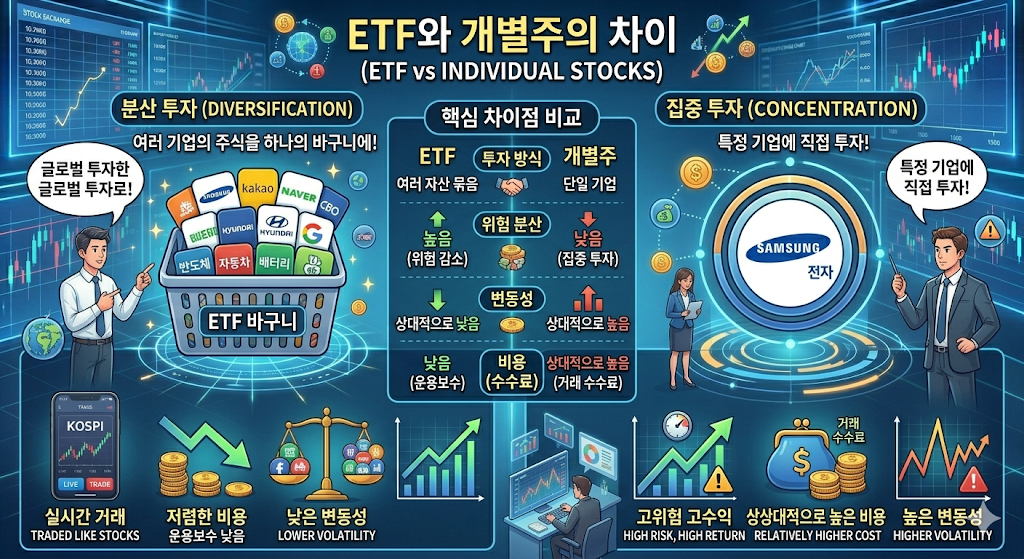 ETF와 개별주의 차이
