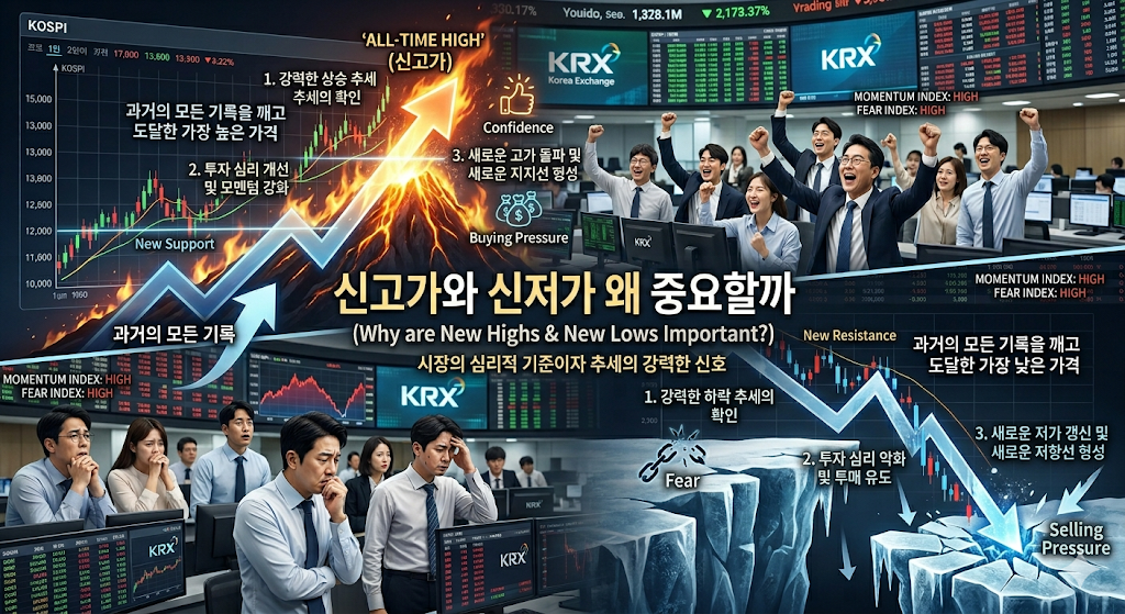 신고가와 신저가가 왜 중요할까