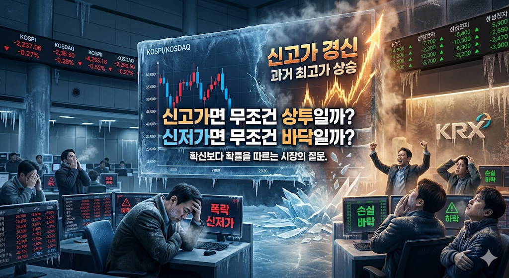 신고가면 무조건 상투일까, 신저가면 무조건 바닥일까