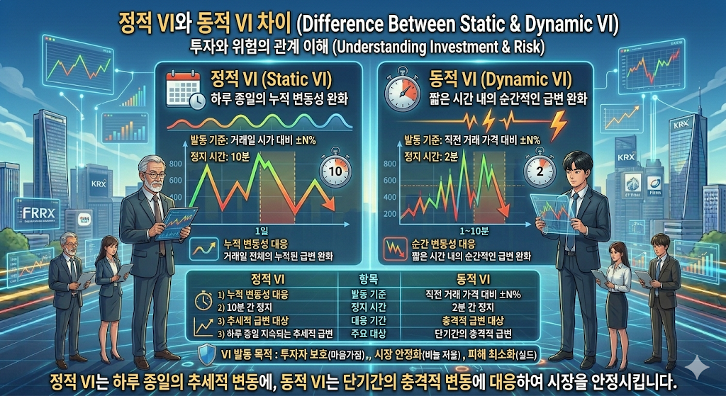 정적 VI와 동적 VI 차이