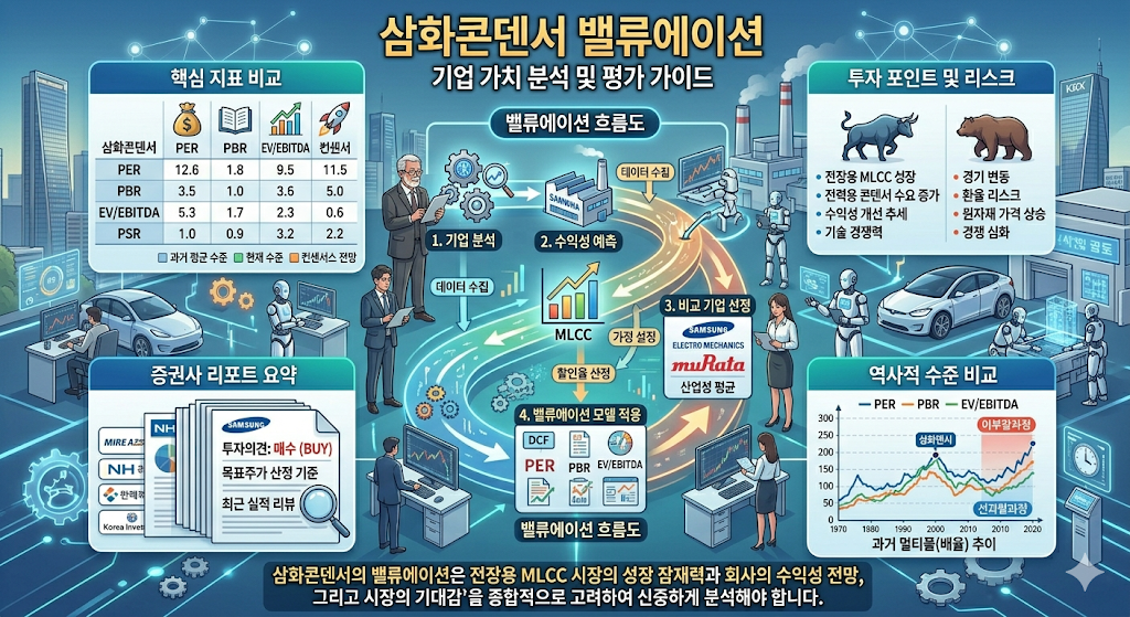 삼화콘덴서 밸류에이션 분석