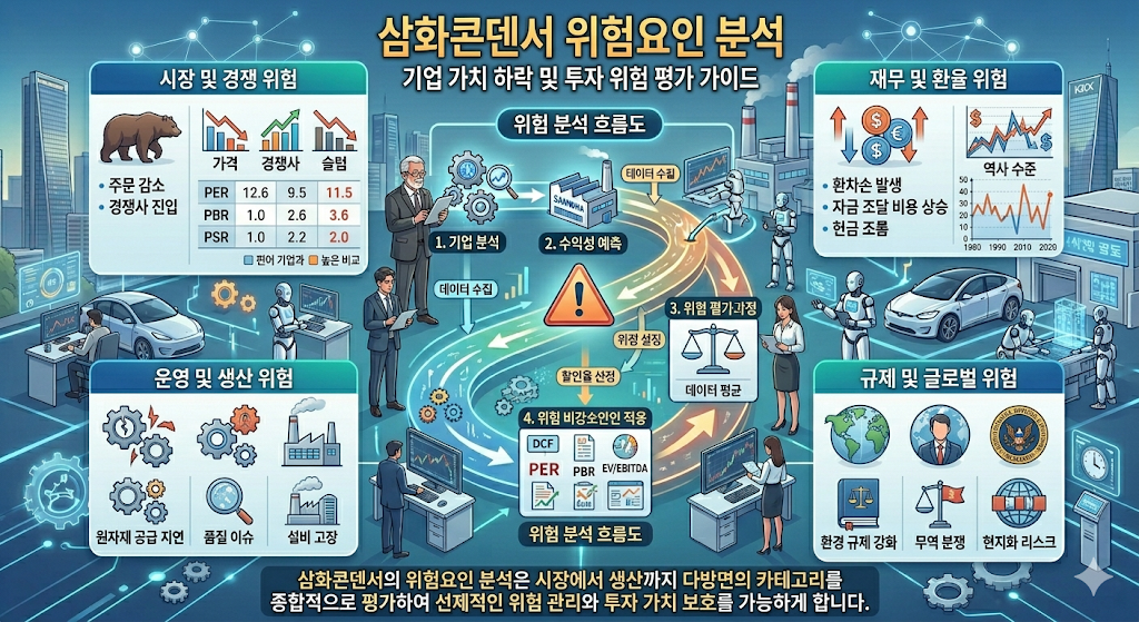 삼화콘덴서 위험요인 분석