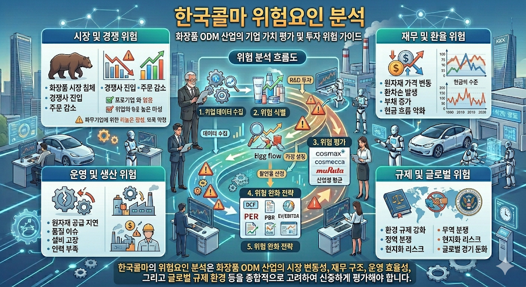 한국콜마 위험요인 분석