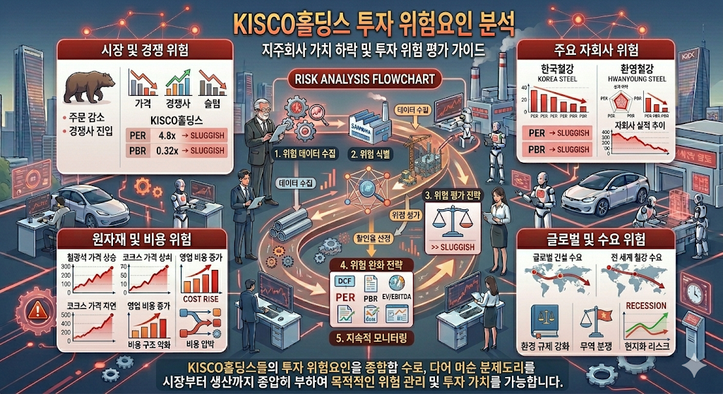 KISCO홀딩스 투자 위험요인