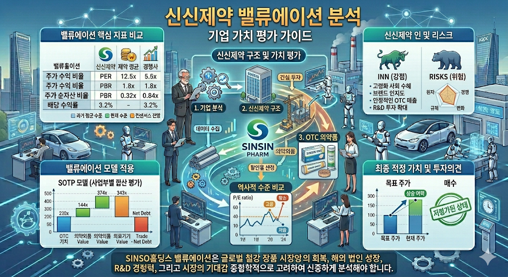 신신제약 밸류에이션 분석