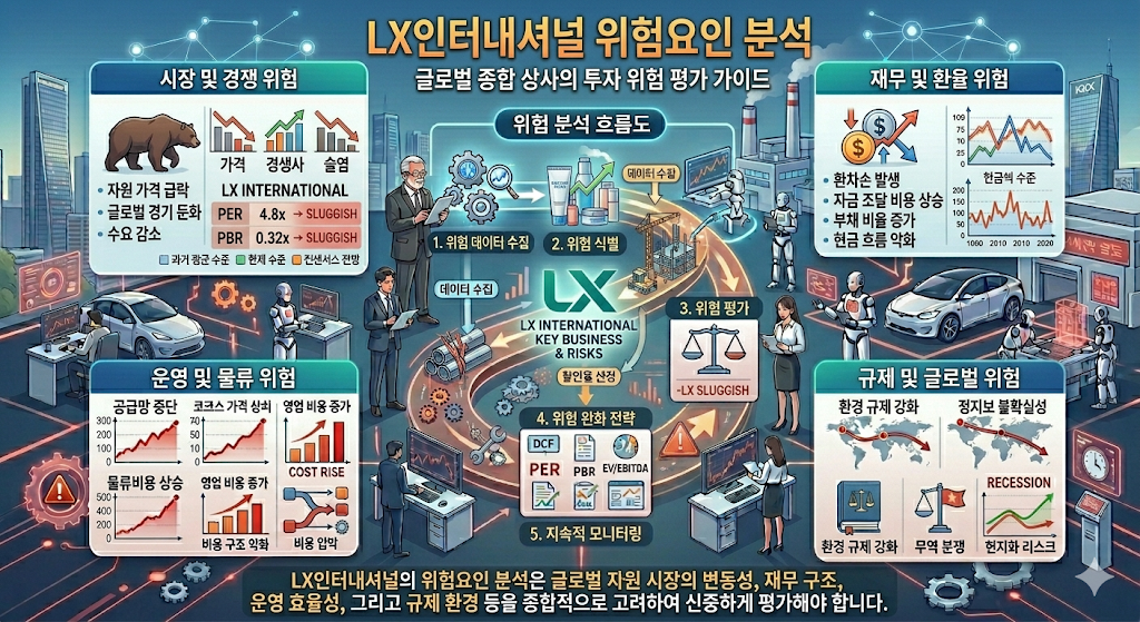 LX인터내셔널 위험요인 분석
