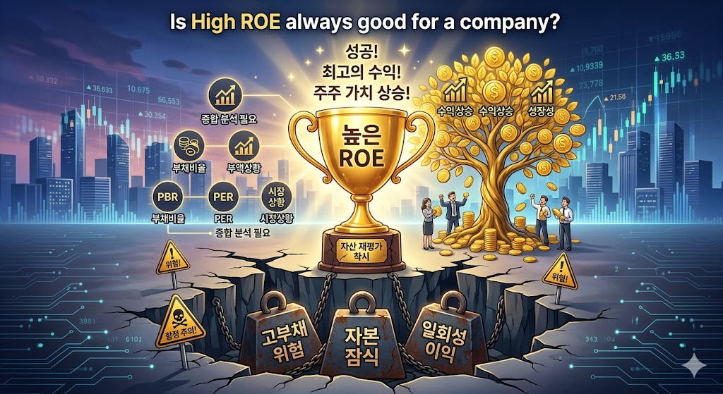 ROE가 높으면 무조건 좋은 기업일까