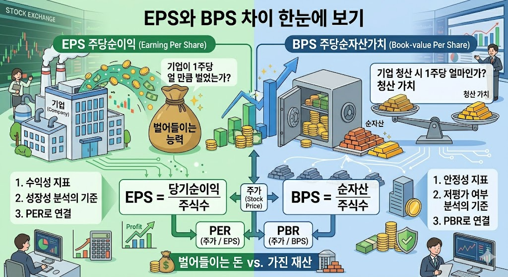 EPS와 BPS 차이