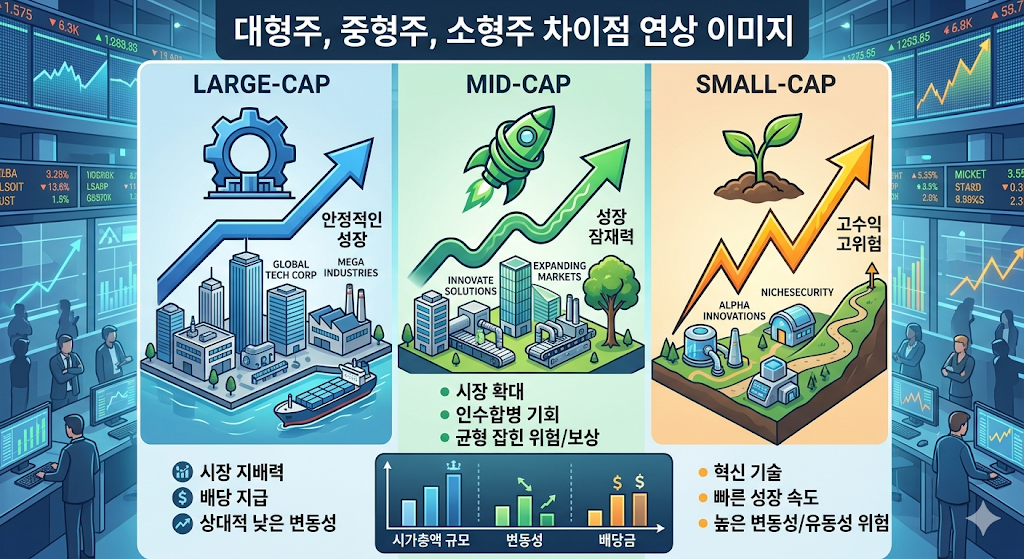 대형주 중형주 소형주 차이