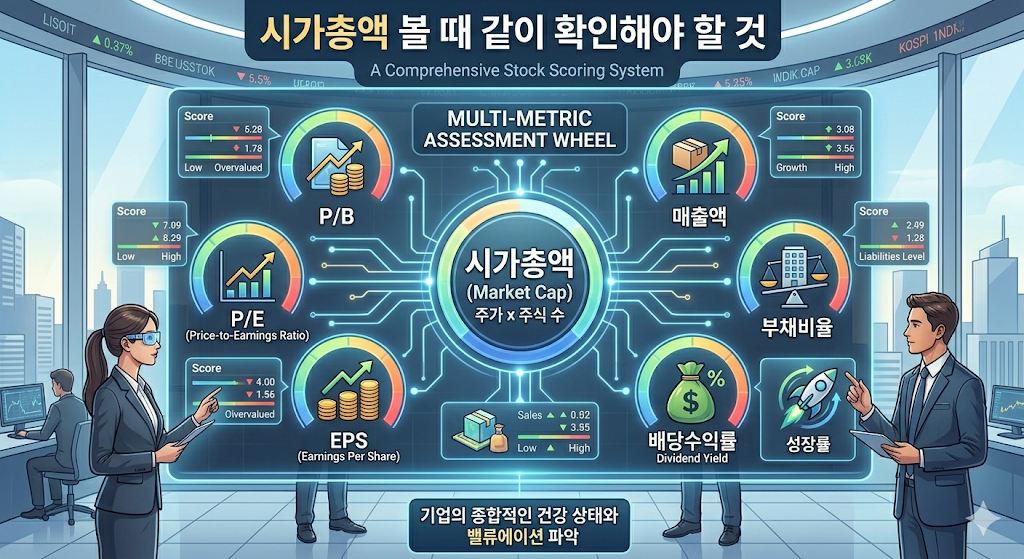 시가총액 볼 때 같이 확인해야 할 것