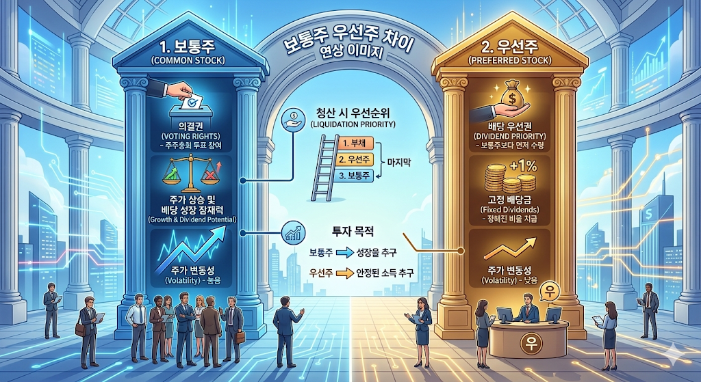 보통주 우선주 차이