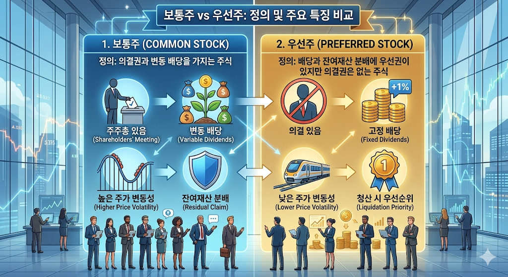 보통주와 우선주 뜻