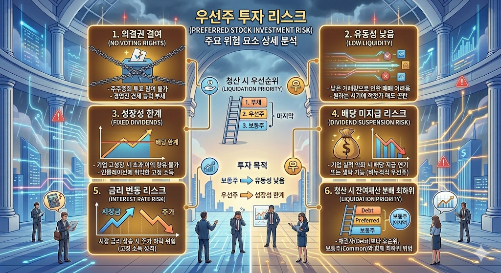 우선주 투자에서 꼭 알아야 할 리스크