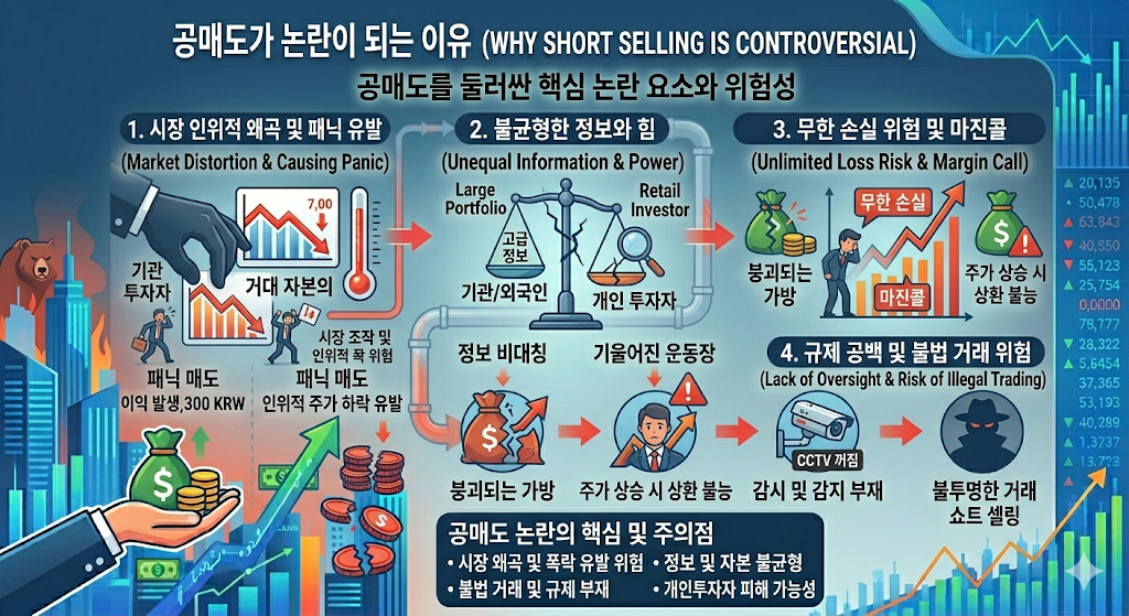공매도가 논란이 되는 이유