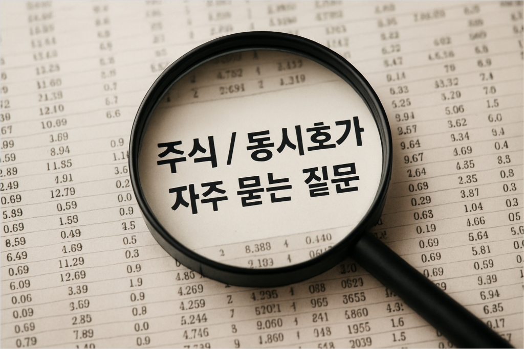 자주 묻는 질문