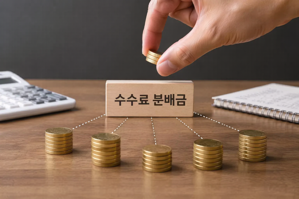 수수료 및 분배금 정보